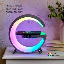 Wireless Charger Alarm Clock