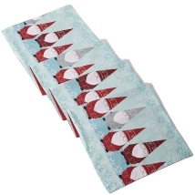Winter Gnome Table Runner or Set of 4 Placemats - Table Runner
