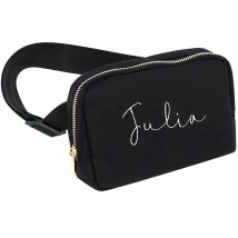 Personalized Script Name Waist Bags