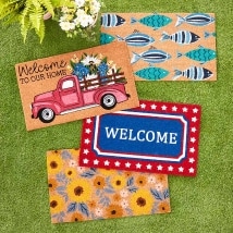Summer Fun Coir Doormat