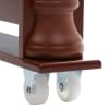 Slim Rolling Can and Spice Racks - Walnut