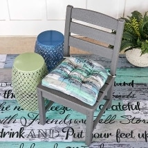 Porch Rules Indoor / Outdoor Chair Cushion
