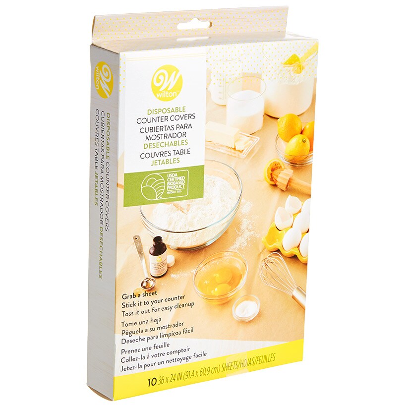 Kitchen Countertop Disposable Paper Covers - Set of 10