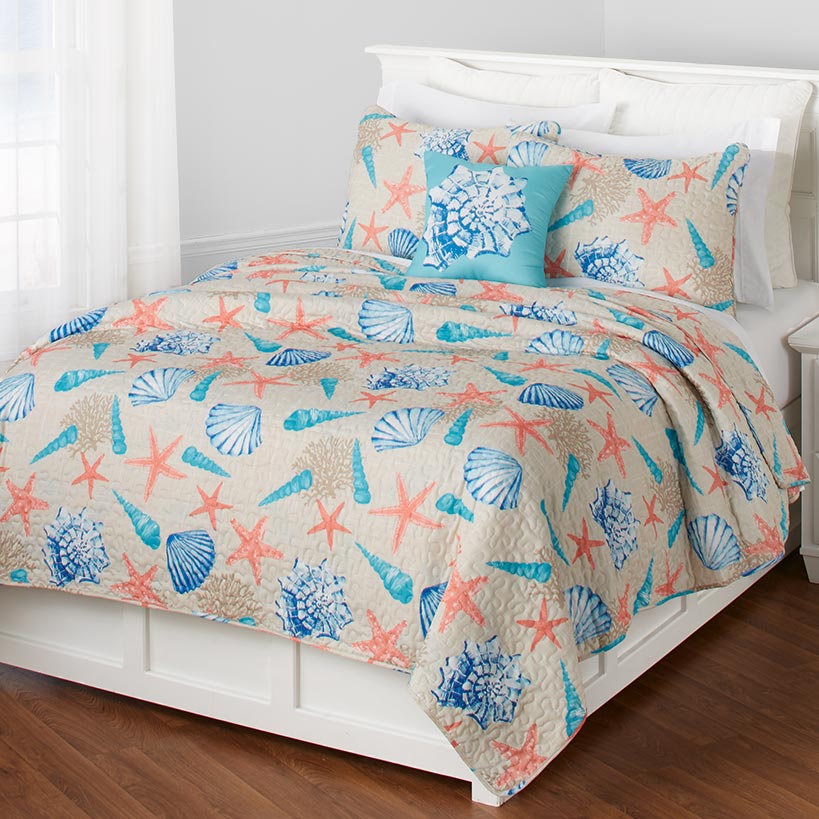 Shell Shore Quilted Sham