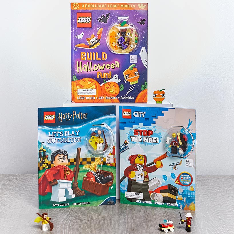 Build-Your-Own LEGO Books