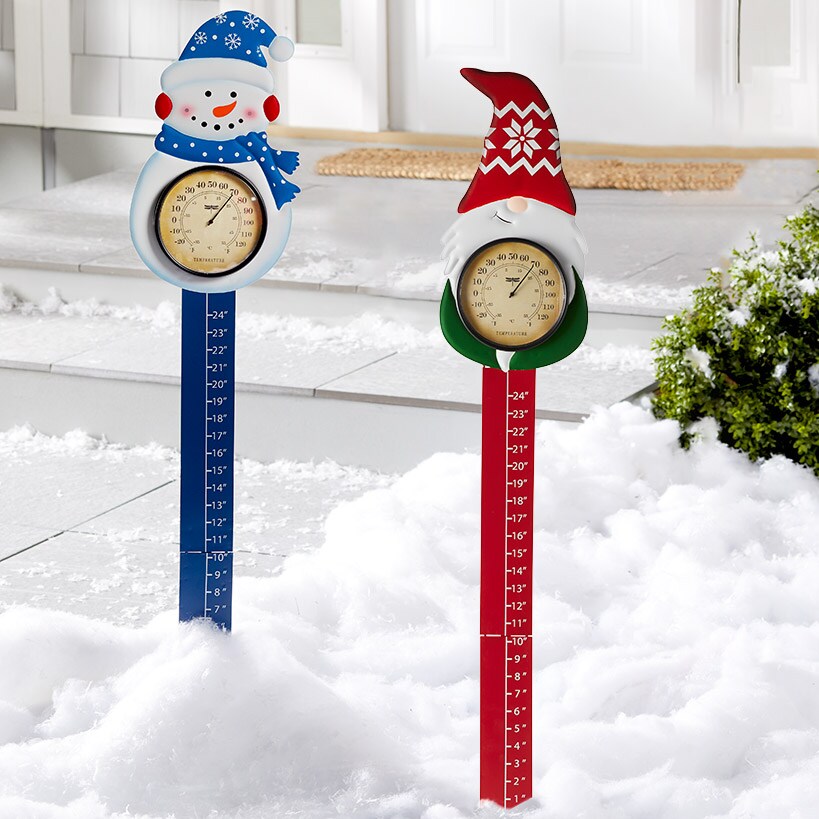 Snow Gauge and Thermometers