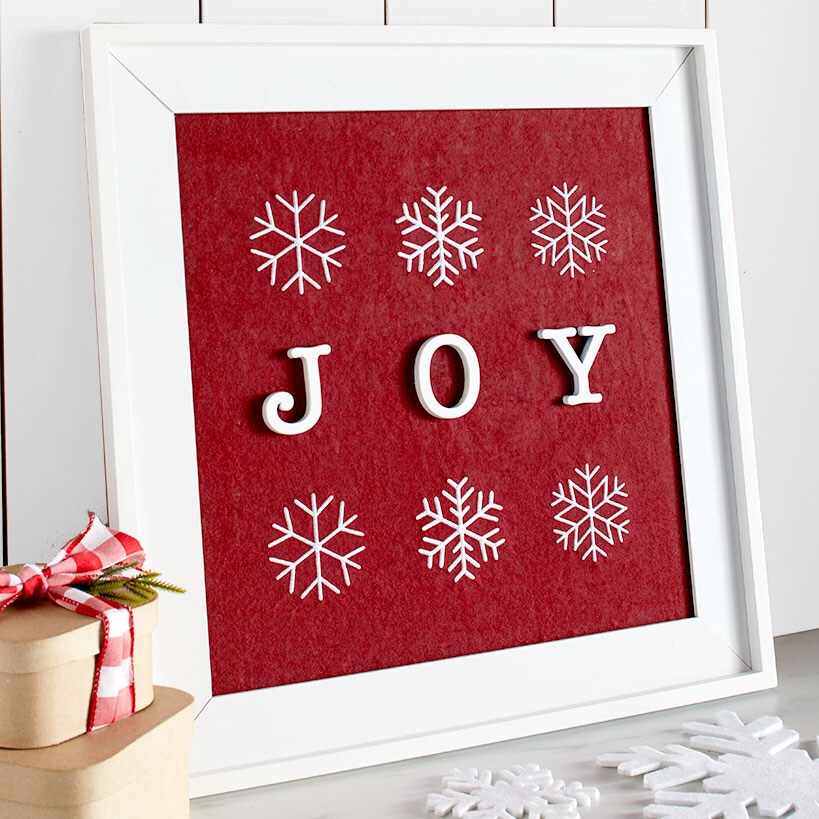 Snowflake Joy Wall Art