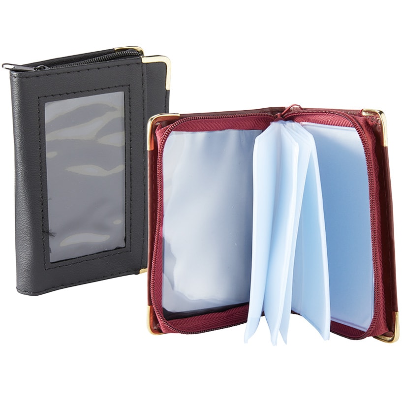 Wallet with Card Sleeves and ID Pocket