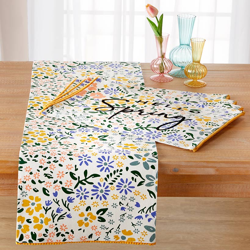 Spring Tropical Set of 4 Placemats