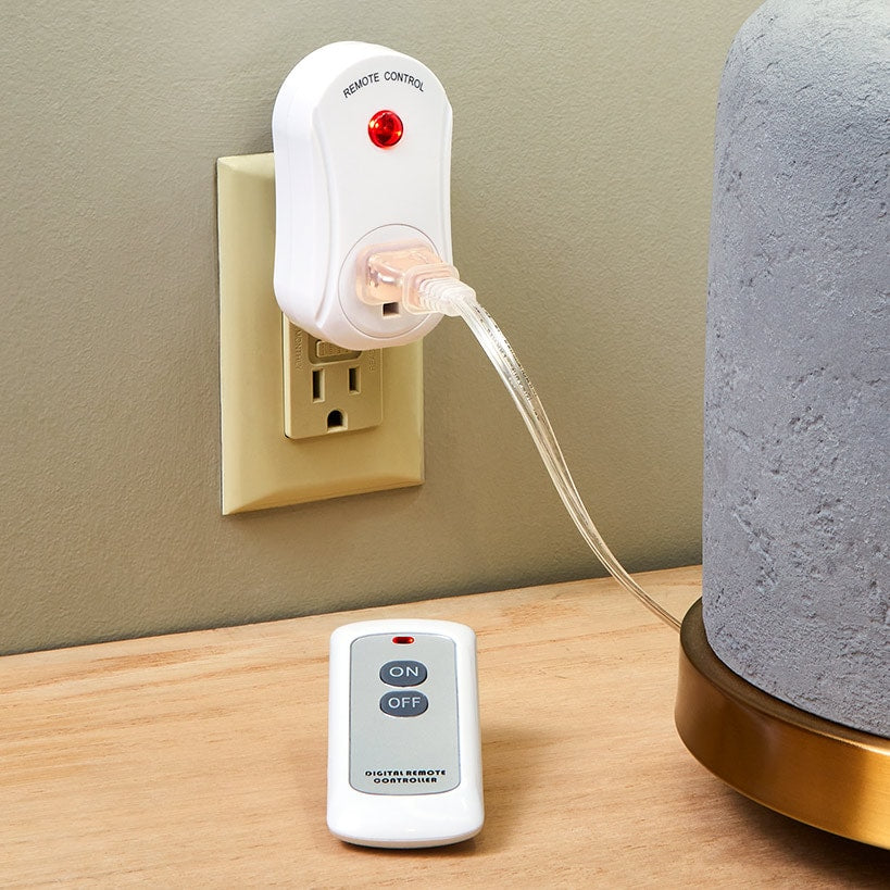 Wireless Indoor Outlet, with Remote On/Off Function