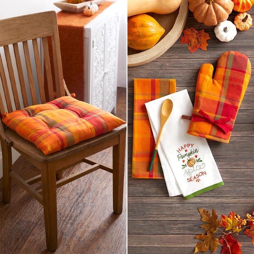 Harvest Plaid Kitchen Accessories