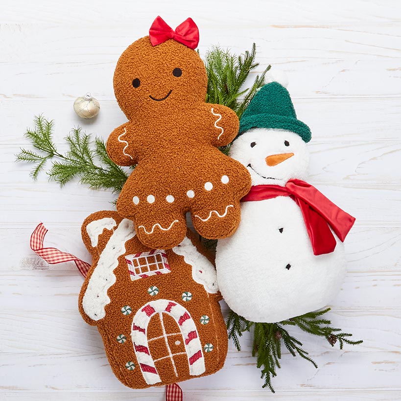 Shaped Christmas Decorative Pillow