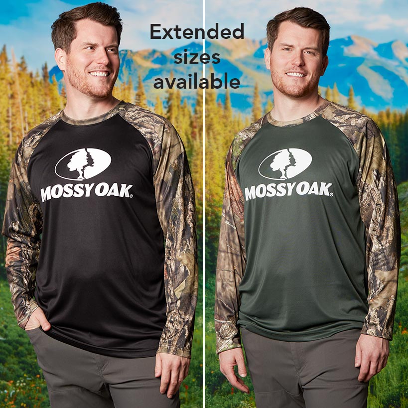 Mossy Oak Performance Long Sleeve Men's T Shirt