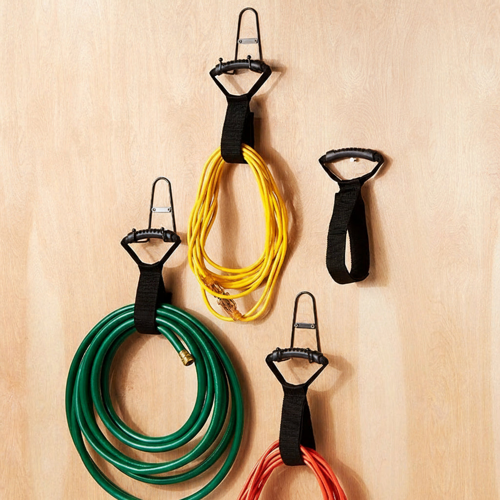 Set of 4 Storage Straps With Handle