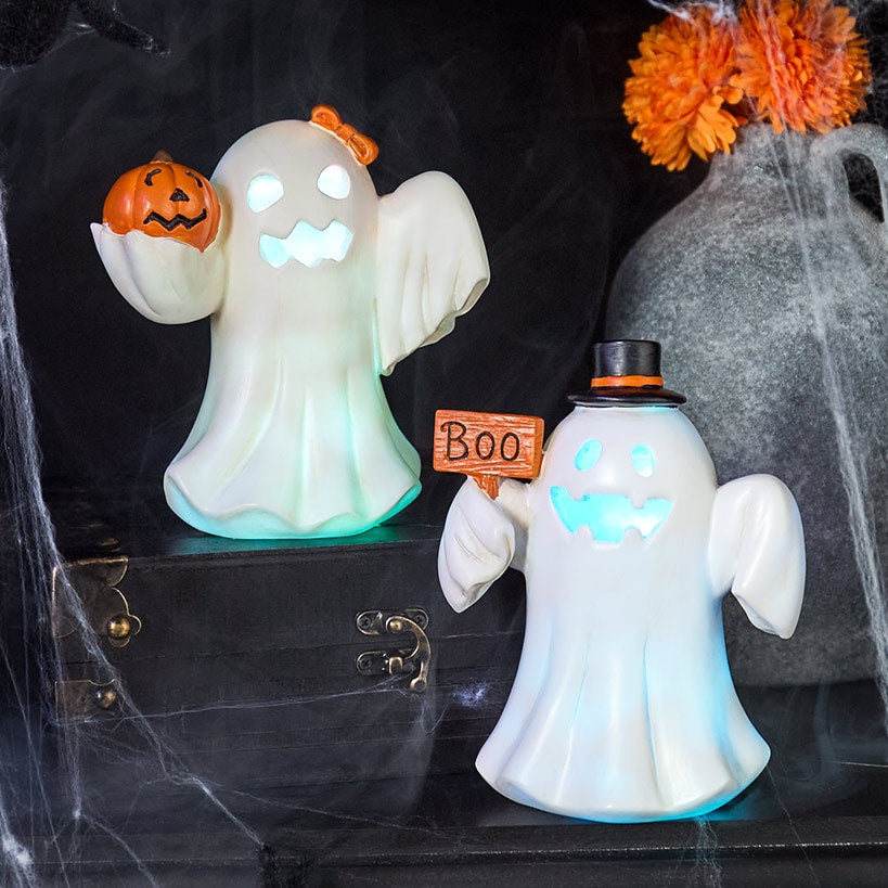 Lighted Tabletop Ghost