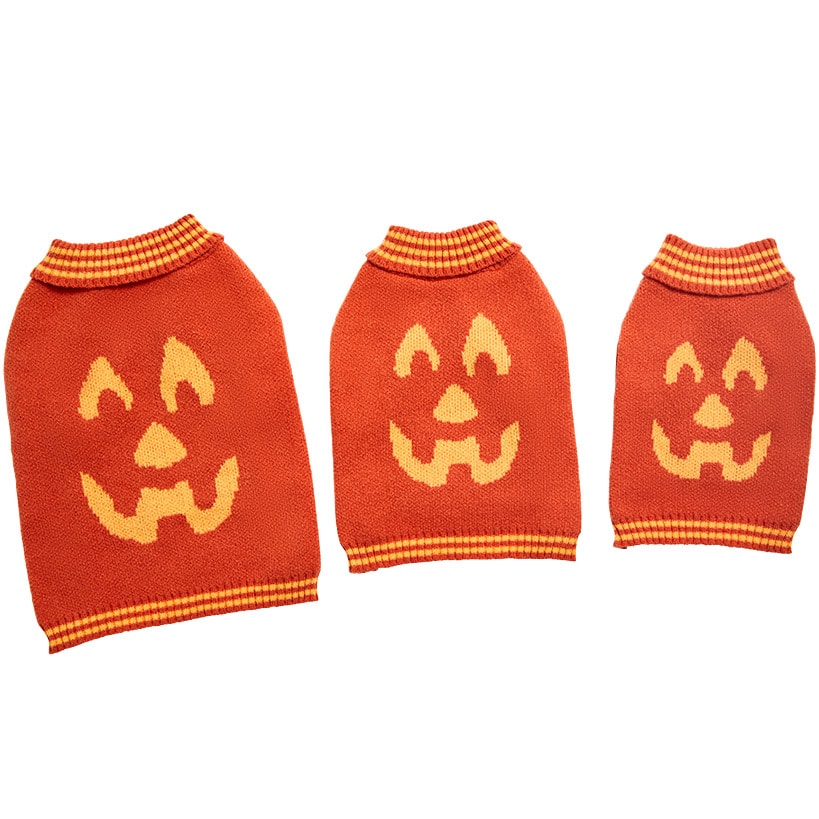 Pumpkin Pet Sweater
