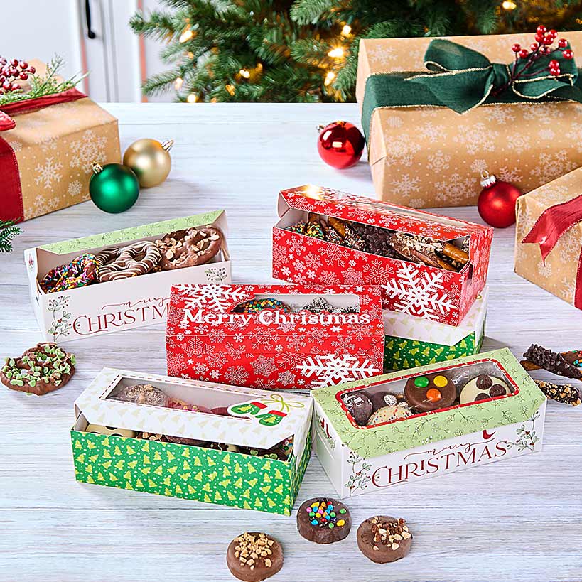 Holiday Treat Boxes 6 Pk