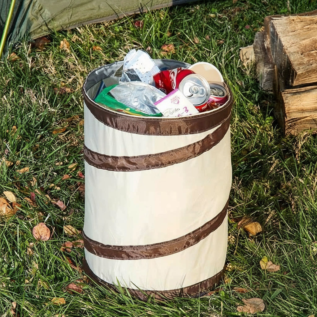 Collapsible 13" Portable Trash Can - RV or Home