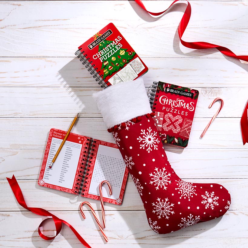 Brain Games Mini Christmas Puzzles