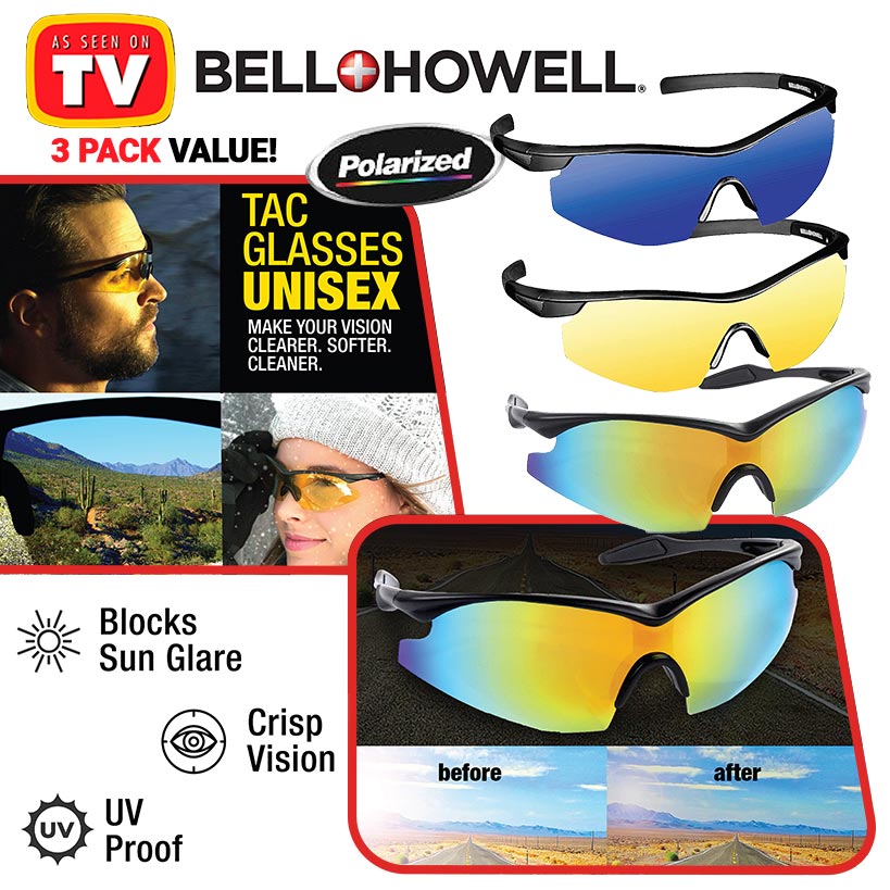 Set of 3 Polarized TacGlasses