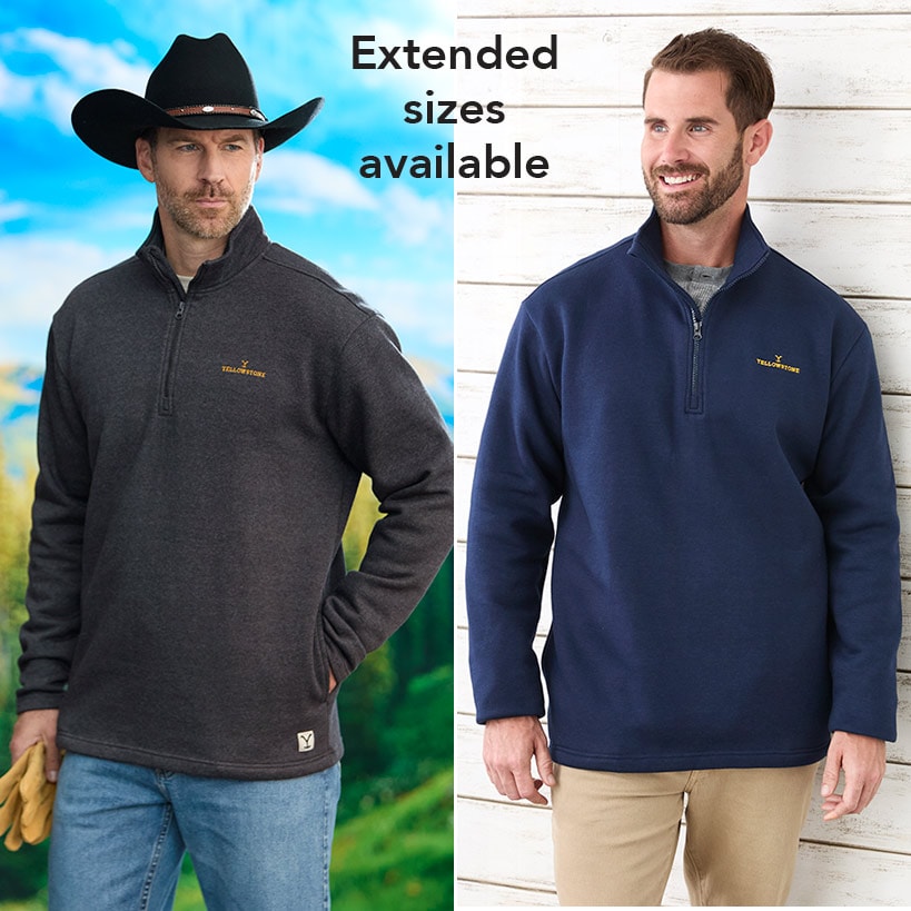 Men's Yellowstone Quarter Zip Pullover