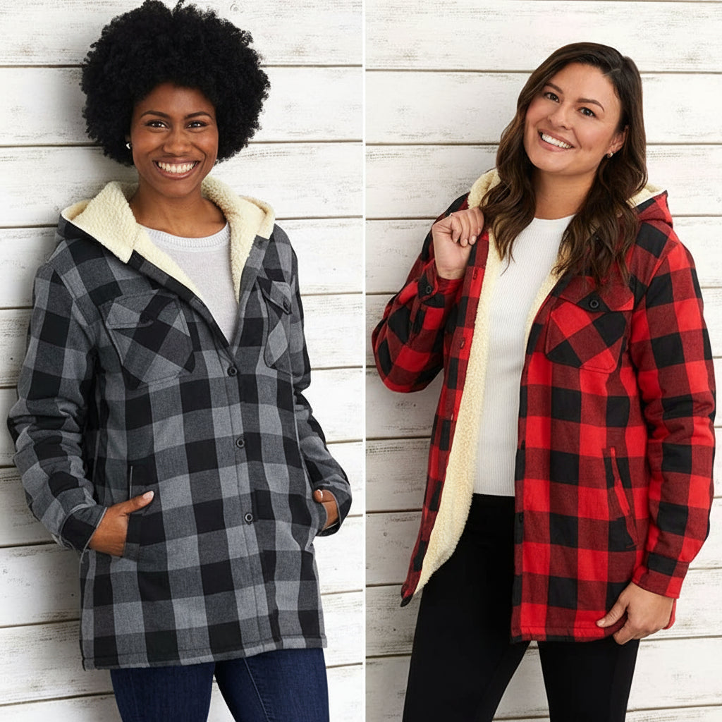 Sherpa Lined Boyfriend Jacket