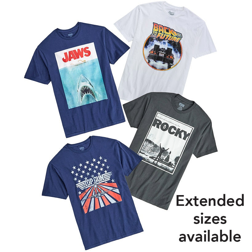 Men’s Classic Movie Graphic T Shirt