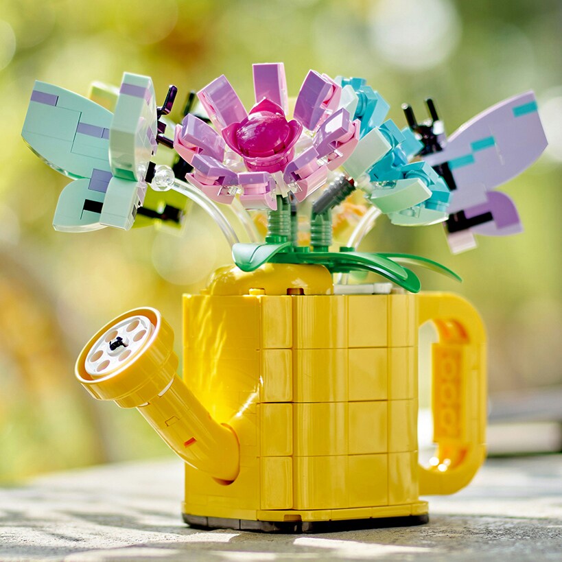 LEGO® Creator Flowers in Watering Can 3-In-1 Toy