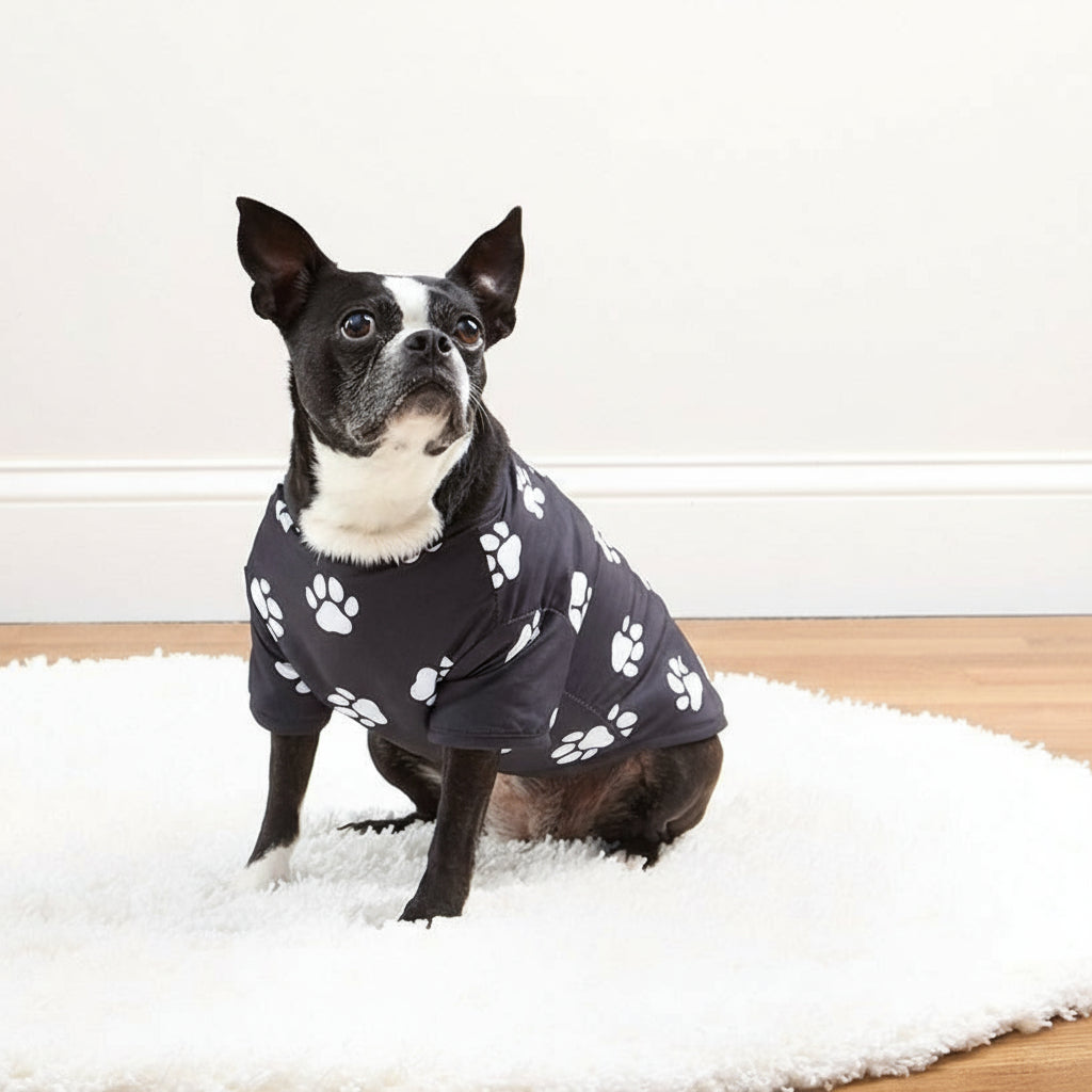 Pet Sherpa Jacket - Cozy, Reversible Design with Easy Fabric-Magic Closure