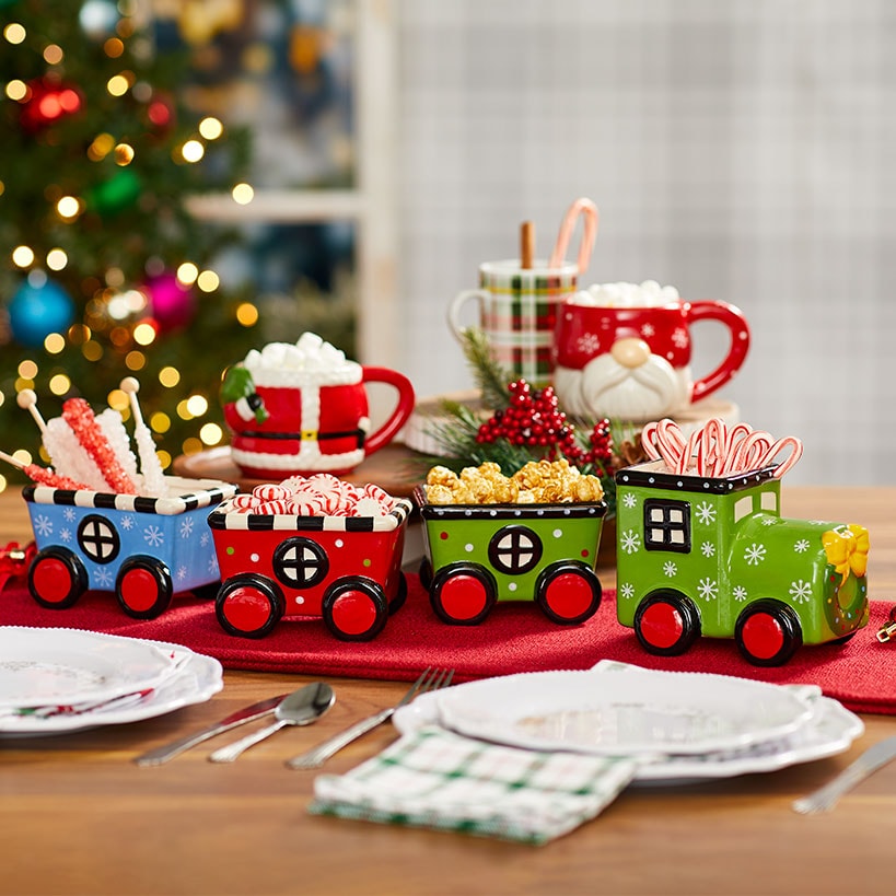 Holiday Express Serving Set