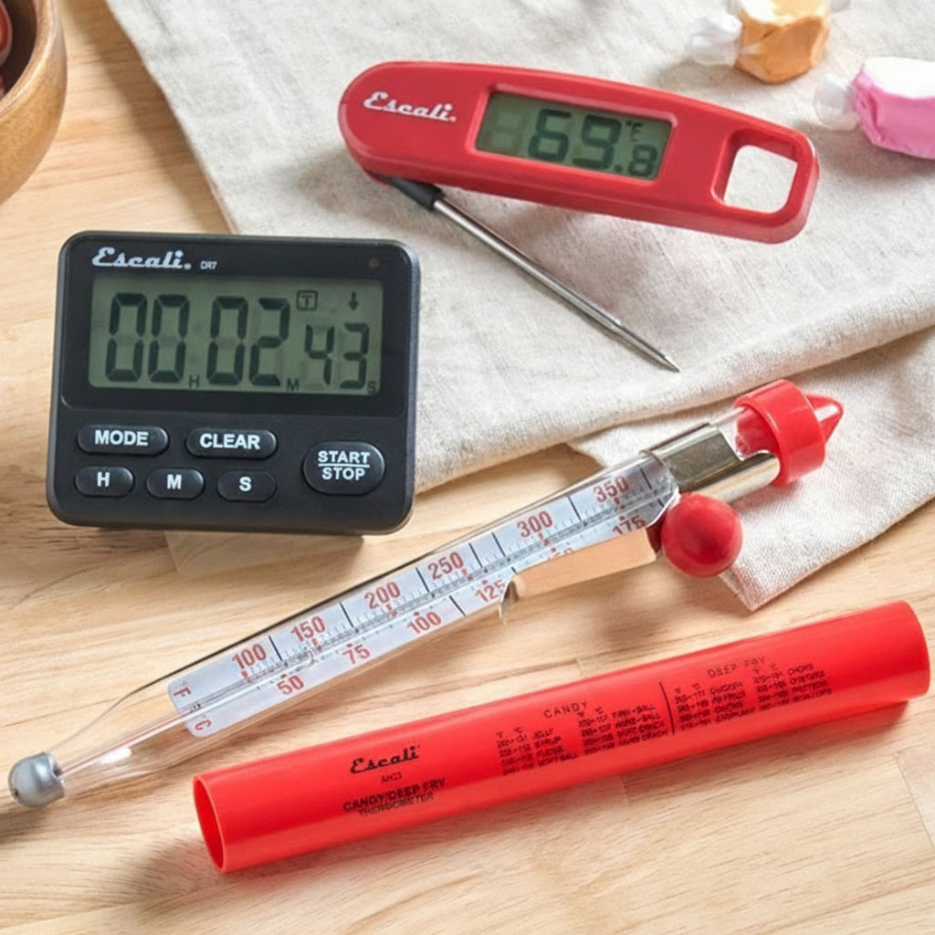 Escali Baking Tools - Deep Fry Thermometer, Compact Thermometer, Loud Timer