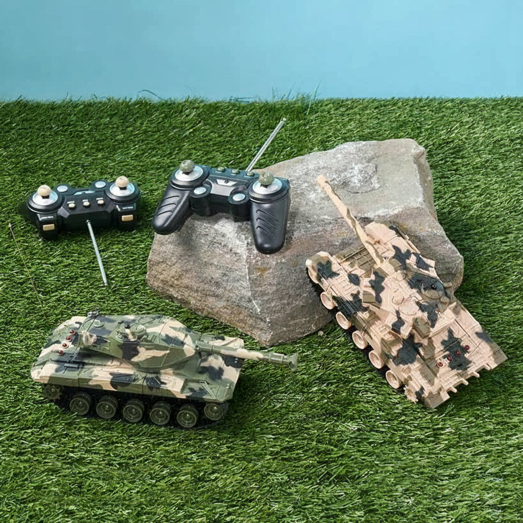 Set of 2 Remote Control Tanks