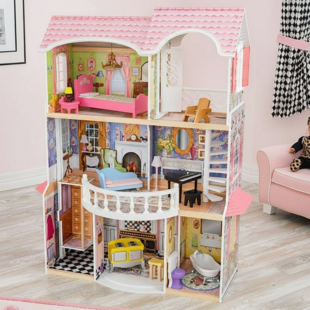 Kidkraft® Magnolia Three Story Wooden Dollhouse