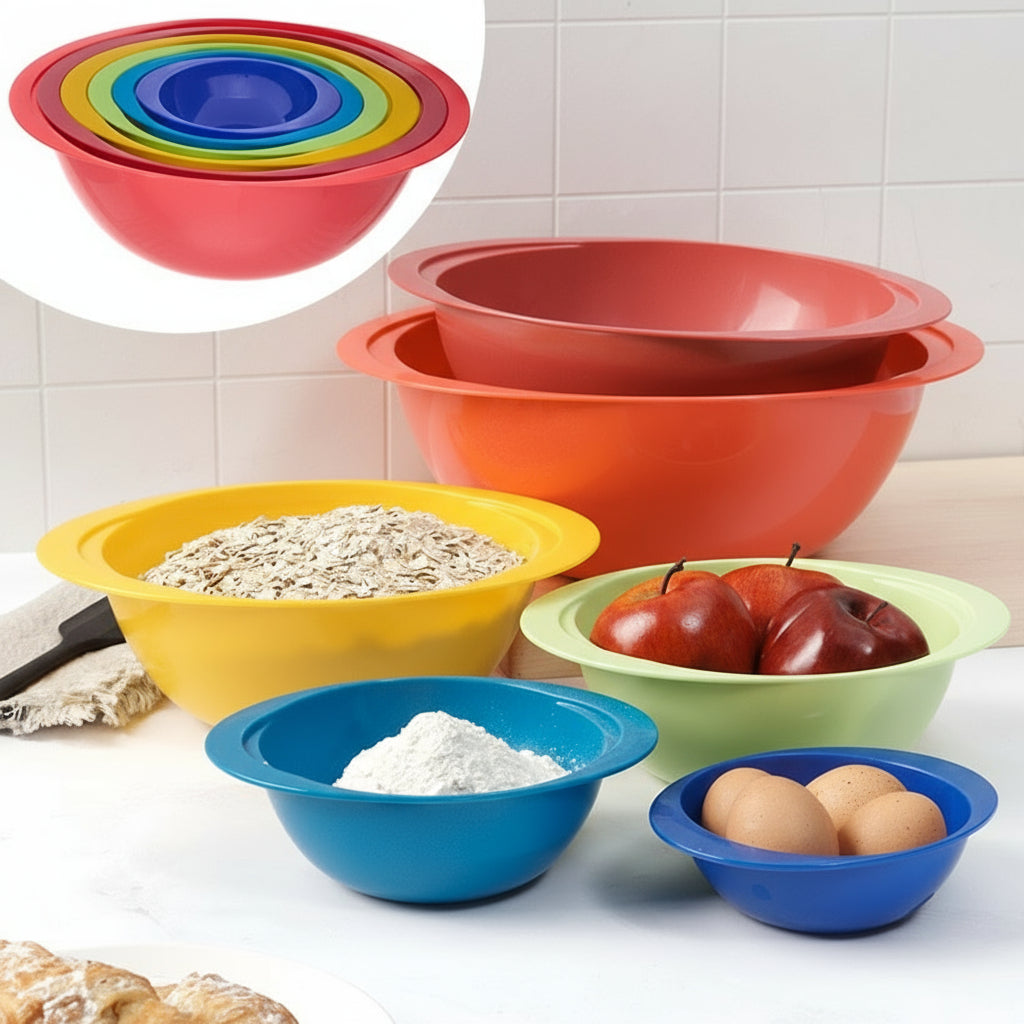 Smart Home Mixing Bowls - Set of 6