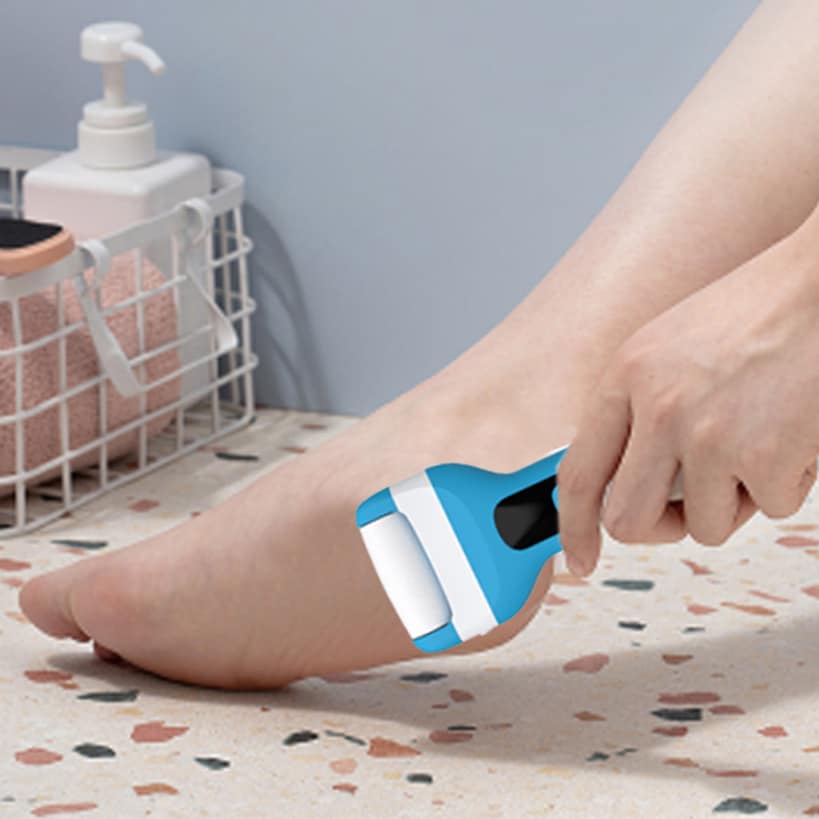 Prospera Electric Foot Smoother With 3 Roller Heads