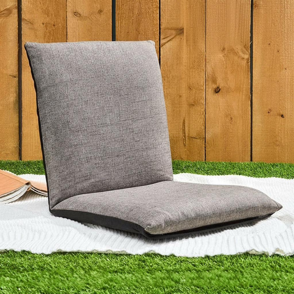 Adjustable Padded Floor Lounge Chair – 5 Positions, Lightweight Portable