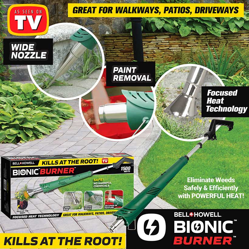 Bell+Howell® Bionic™ Burner™ Electric Weed Killer 1500 Watts