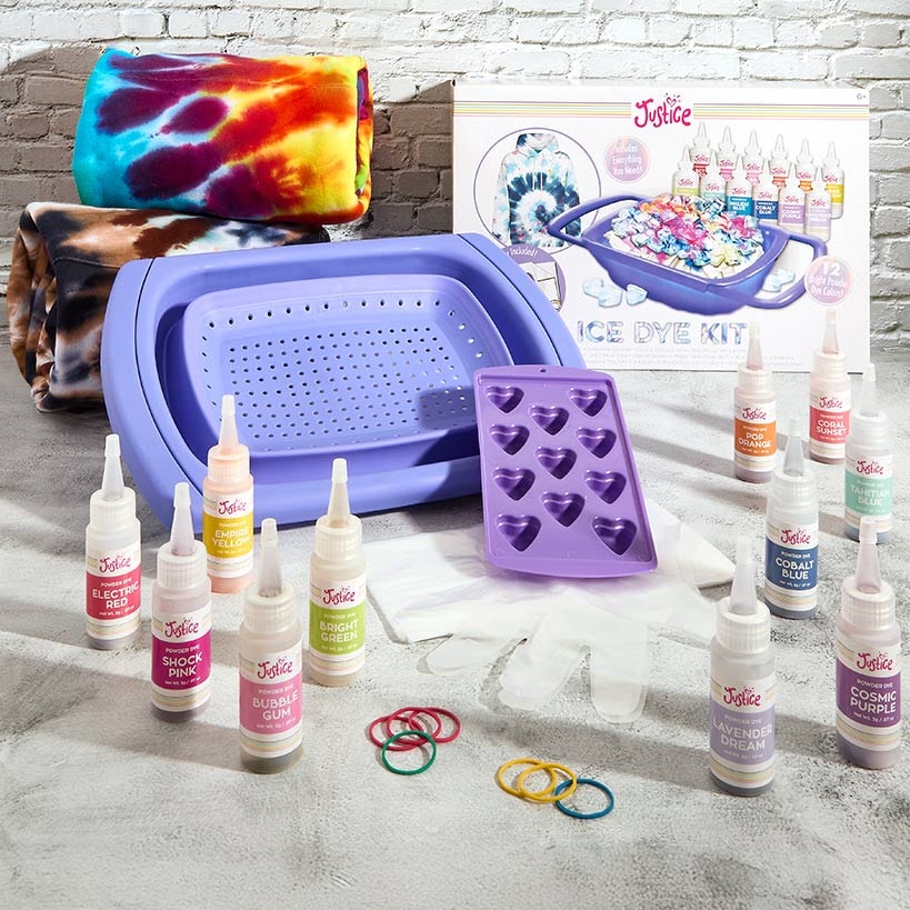 Justice Do It Yourself Tie-Dye Clothing Ice Dye Kit