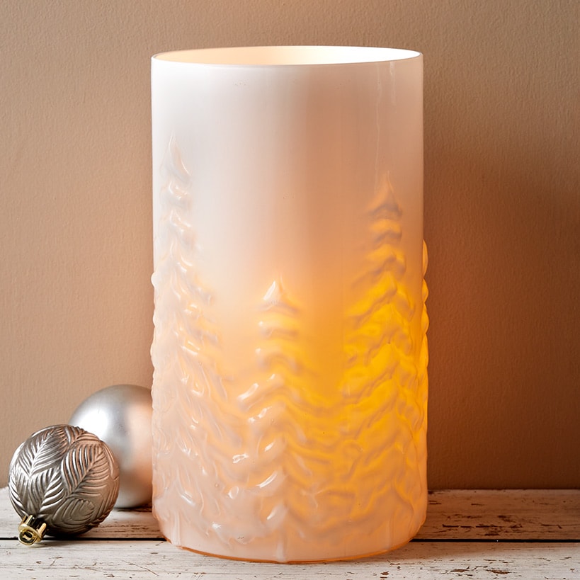 Glass Embossed Lanterns