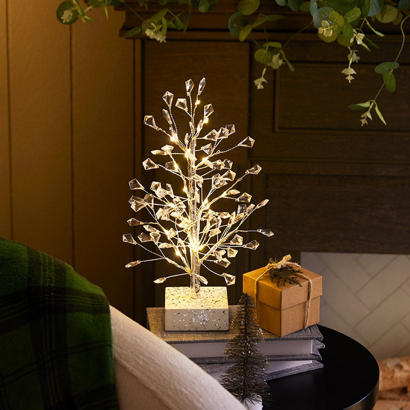 Lighted Shimmer and Glow Trees