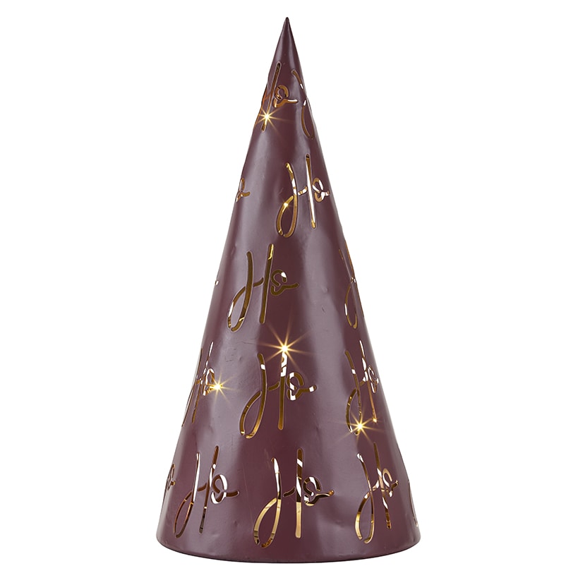 Tabletop Lighted Metal Trees