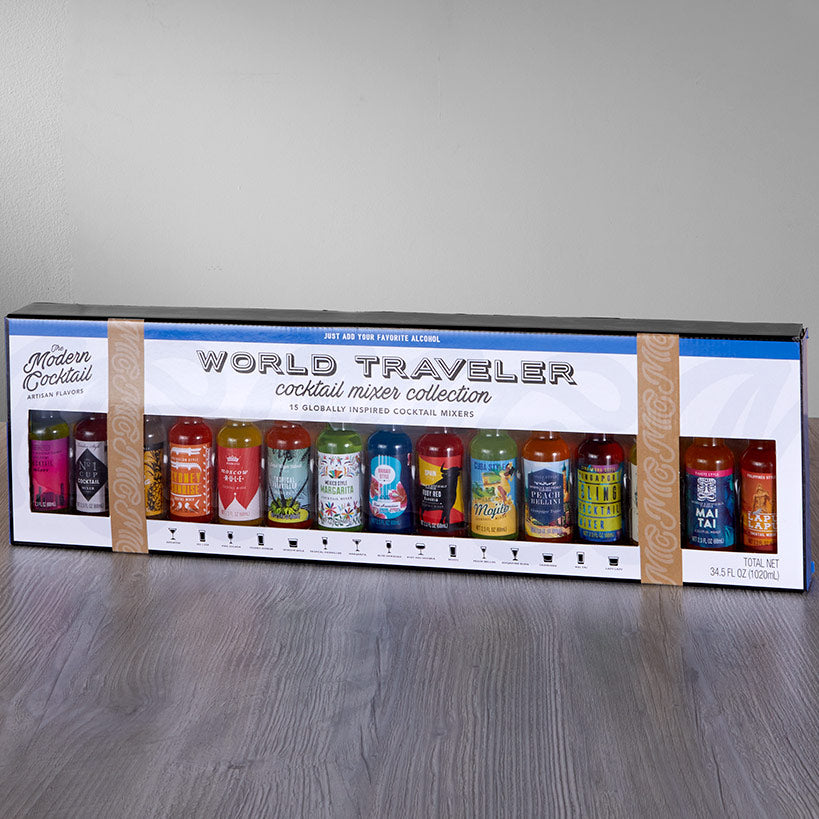 World Traveler Cocktail Mixers - 15-Pc.