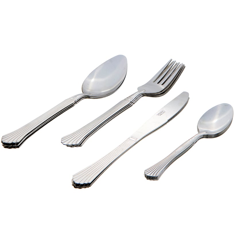 Gibson Everyday Stainless Steel Silver Flatware Set - 16-Pc.