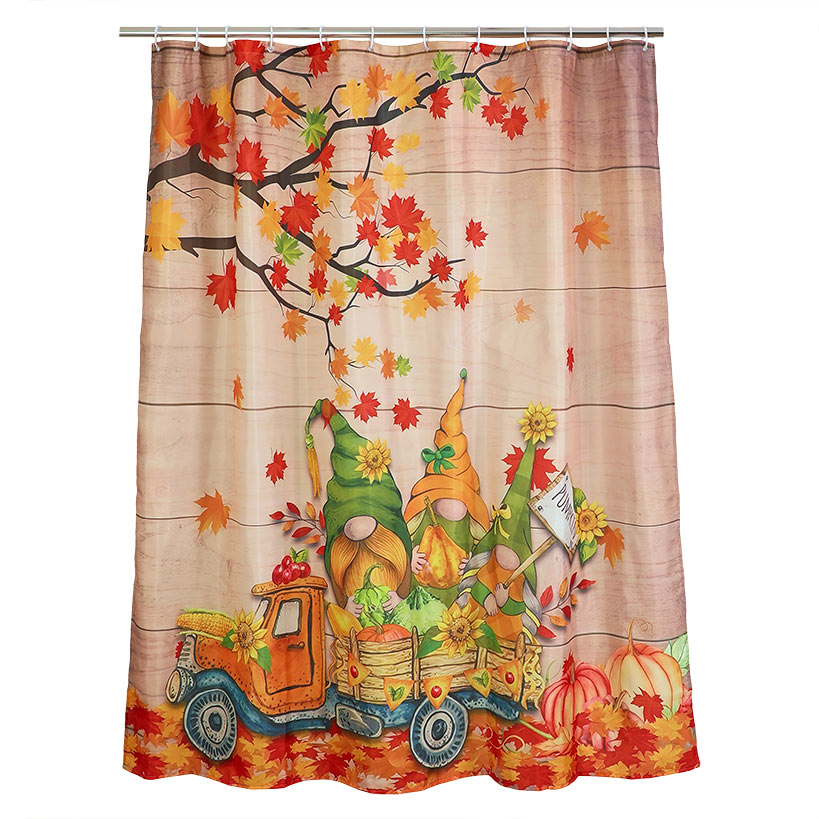 Gnome Autumn Truck Bathroom Set 16-Pc.