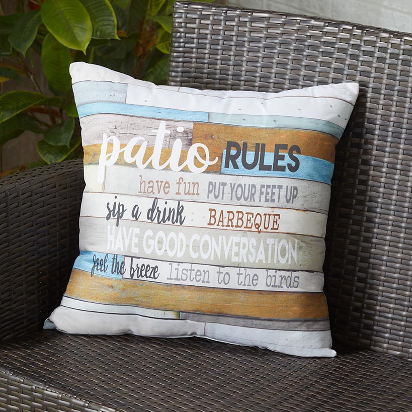Indoor/Outdoor Patio Decor Collection