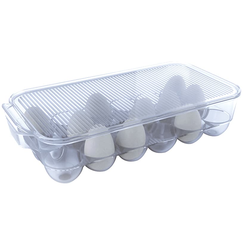 FridgeMate Covered Egg Holder 18-Ct