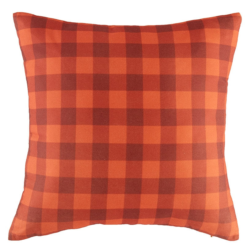 18" Tonal Plaid Accent Pillows