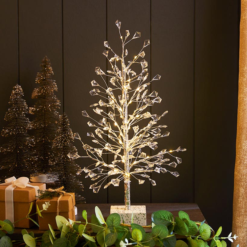 Lighted Shimmer and Glow Trees