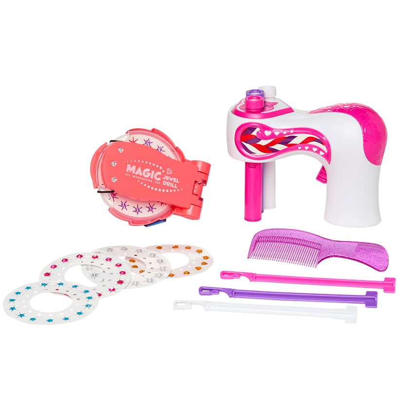 2-In-1 Hair Braider and Blinger Set