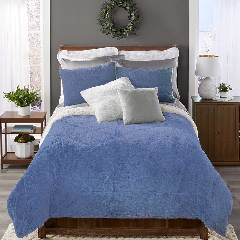 Luxury Plush Reversible Comforter Sets
